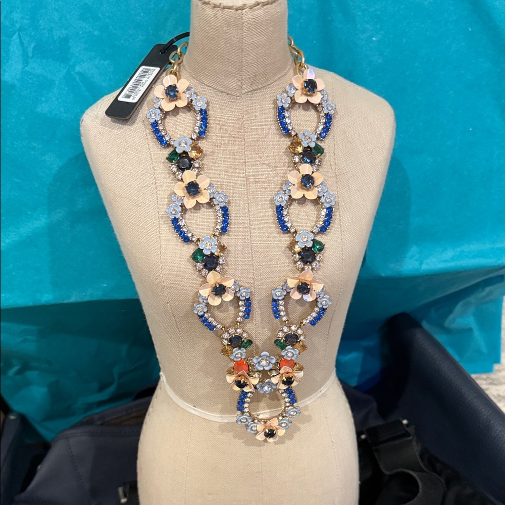 J. Crew Antoinette crystal necklace